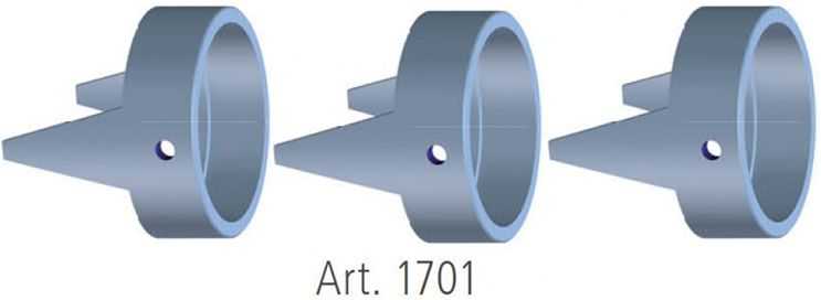 Насадка Cebora 1701 (3 шт) Аксессуары к горелкам Plasma фото, изображение